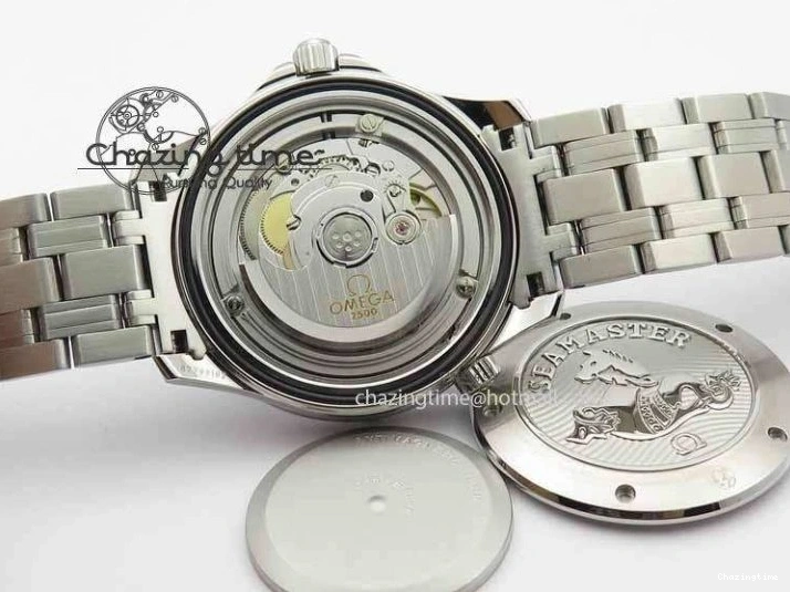 0227 Seamaster 300M SS MK 1:1 Best Edition Black Dial Ceramic Bezel On SS Bracelet A TopPick 8177